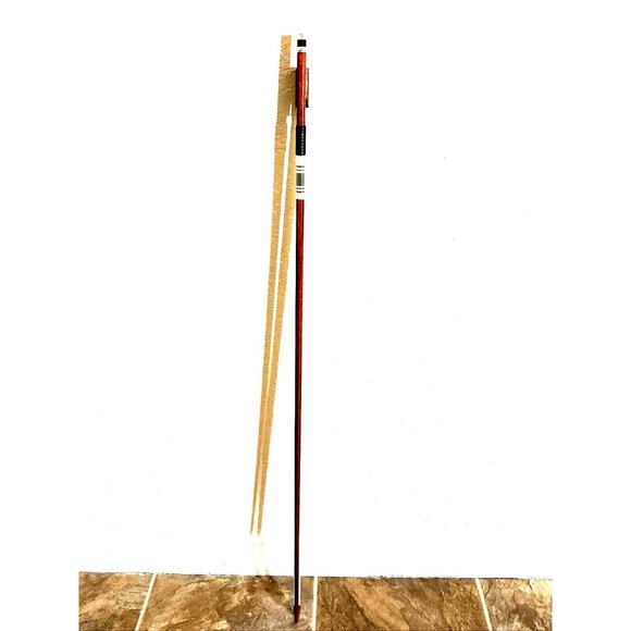 Violin Bow 4/4 Pernambuco Wood Skin With Carbon Fiber Lizard Leather Grip - Picture 1 of 10
